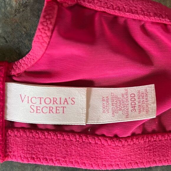 Victoria’s Secret 34DDD Body by Victoria Pink Lace Underwire Bra - Picture 4 of 8